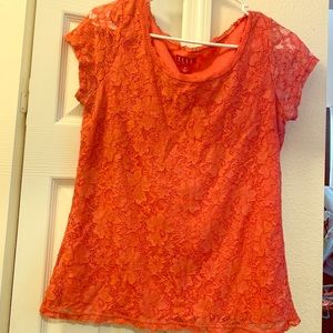 Elle Lace detail blouse